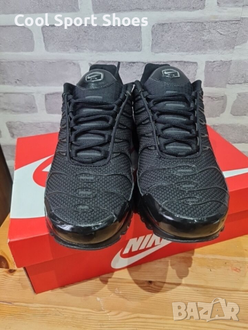 Nike TN AirMax Triple Black / Oригинална Кутия, снимка 3 - Спортни обувки - 44667469