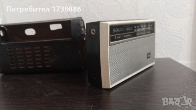 Продавам Ретро Радио SOKOL-403, снимка 7 - Радиокасетофони, транзистори - 38660856