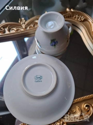 Чаша за еспресо Винтидж порцелан , снимка 4 - Чаши - 53829060