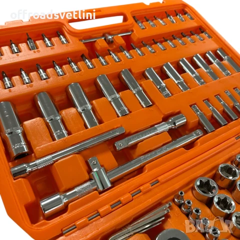 Професионален Гедоре куфар 172 части - За майстори и професионалисти, снимка 2 - Гедорета - 50824164