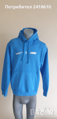 Nike Hoodie Mens Size S ОРИГИНАЛ! Мъжки Суичер!, снимка 7 - Спортни дрехи, екипи - 44764137