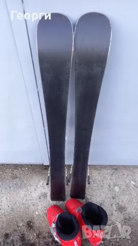 Ски Salomon-90см +обувки Salomon-20.5 , снимка 2 - Зимни спортове - 48905924
