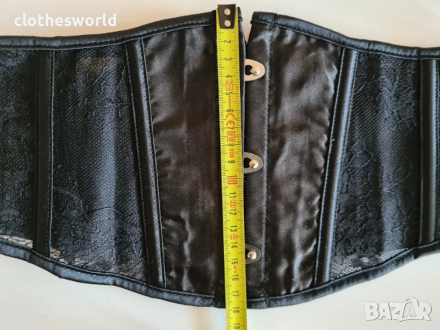 Корсет колан с банели и дантела, снимка 3 - Корсети, бюстиета, топове - 53803999