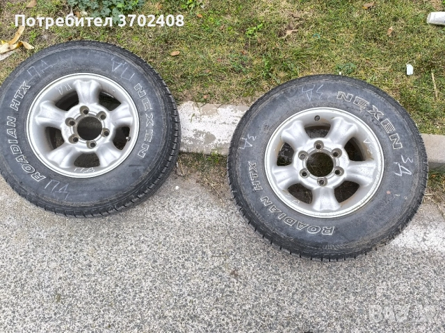 Продавам гуми с джанти 235/75/15 - 6х139,7, снимка 5 - Гуми и джанти - 52087386