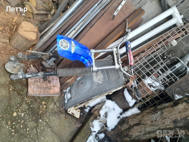 Продавам  предница от Чз-250 крос , снимка 2 - Мотоциклети и мототехника - 53458453