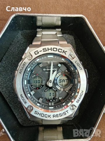 CASIO G-SHOCK  G-STEEL GST W310D-1ATEEL GST W310D-1A , снимка 2 - Мъжки - 52772719
