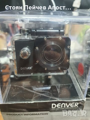 Denver ACT-1015 Action Cam водоустойчив Full HD

, снимка 3 - Камери - 42343310
