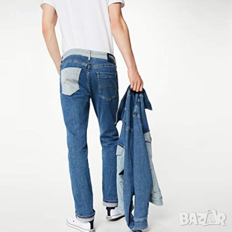 👌 Tommy Hilfiger Jeans Tjm Scanton Оригинални мъжки дънки W33 L34, снимка 2 - Дънки - 35929778