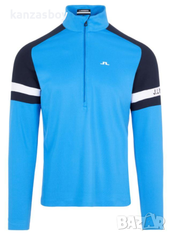j.lindeberg danny mid layer - страхотна мъжка блуза КАТО НОВА Л, снимка 3 - Блузи - 44622310