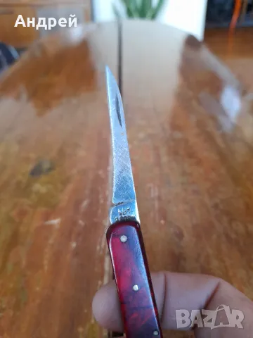 Стар джобен нож,ножче,ножка #87, снимка 5 - Други ценни предмети - 48511230