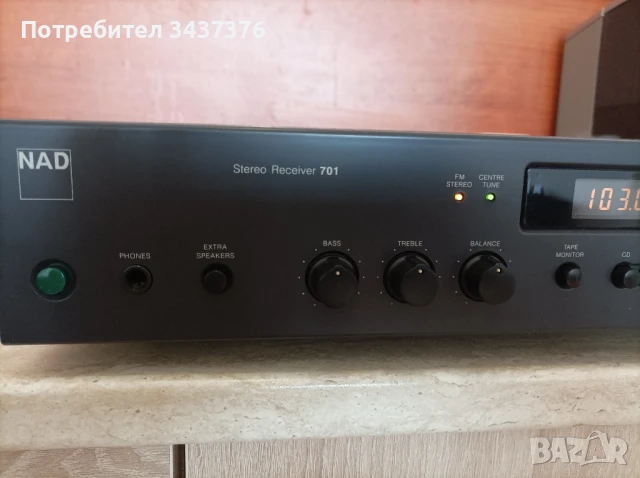 NAD Stereo Receiver 701, снимка 2 - Ресийвъри, усилватели, смесителни пултове - 50906197