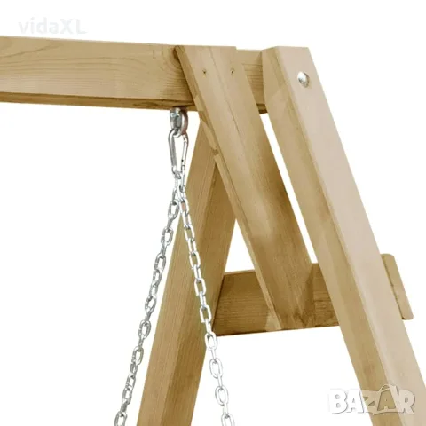 vidaXL Градинска люлка, импрегниран бор, 205x150x157 см(SKU: 45305), снимка 2 - Други - 56005809