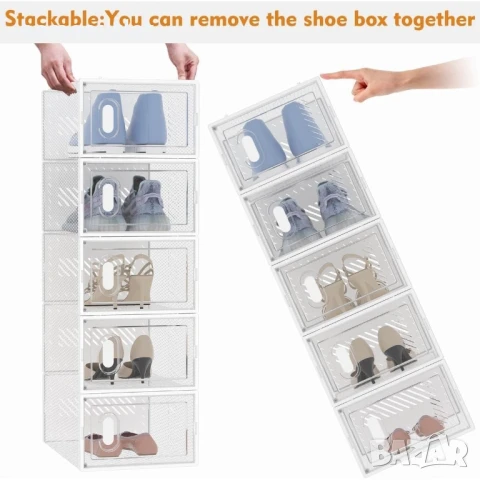 ПРОМОЦИЯ Органайзер за обувки, 12 части X001HIV78V, снимка 6 - Шкафове - 50767918