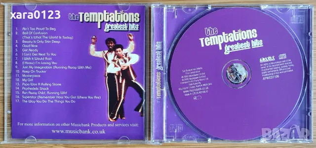 The Temptations – Greatest Hits, снимка 3 - CD дискове - 49376412