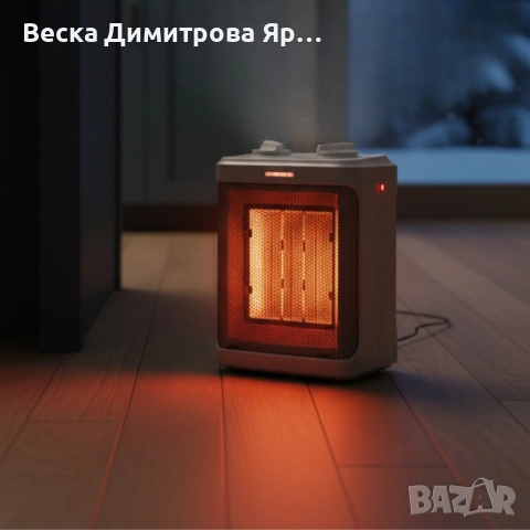 Отоплителна печка с вентилатор PTC Voltz, 1500W 