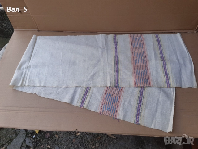 Автентични тъкани кенарени месали , обредни кърпи - 5 броя, снимка 4 - Антикварни и старинни предмети - 52295379