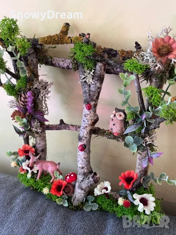 Горско прозорче за декорация, снимка 2 - Декорация за дома - 50584103