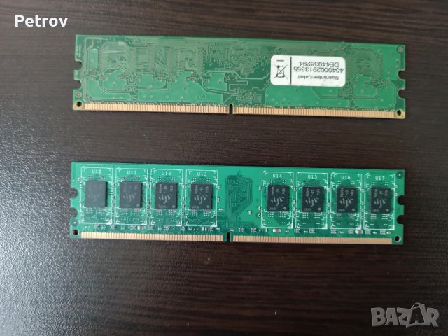 DDR2 RAM памети за настолен компютър , снимка 4 - RAM памет - 39302238