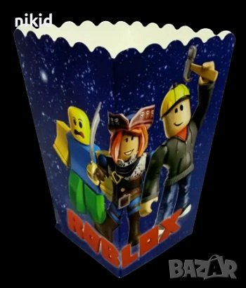 roblox Роблокс Парти кутия за дребни лакомства пуканки и др, снимка 2 - Други - 40582385