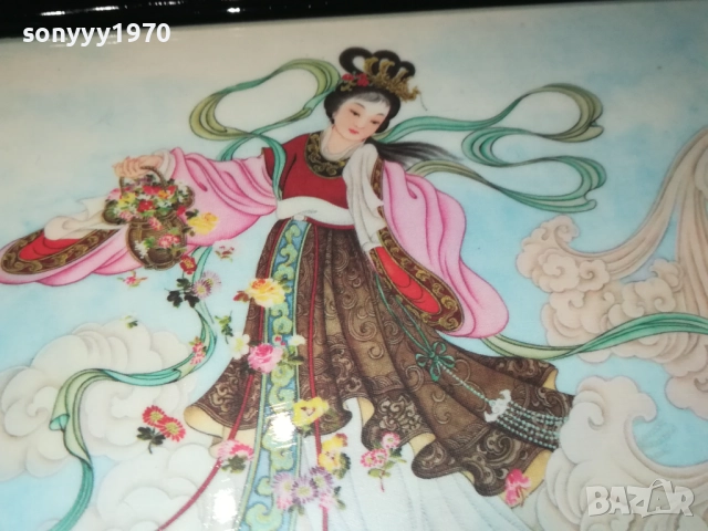 JAPAN-СКА КАРТИНА СТЪКЛО И РАМКА 2709251919, снимка 2 - Картини - 51859595