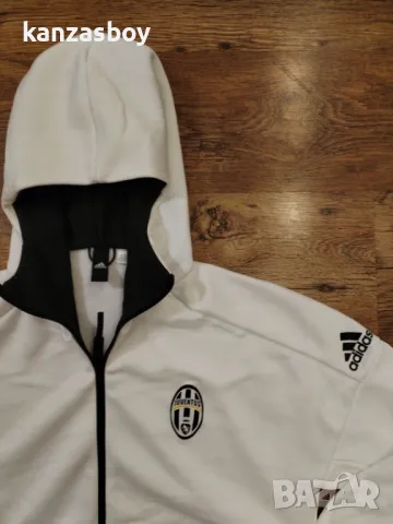 Adidas Juventus ANTH ZNE Hombre - страхотно мъжко горнище ХЛ, снимка 3 - Спортни дрехи, екипи - 48409237