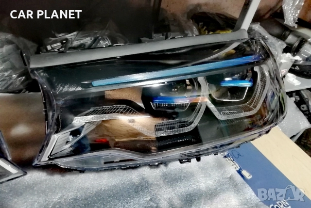 Фарове фар Adaptive Led за БМВ 5 Г30 Г31 Ф90 / BMW G30 G31 F90 BLACK LINE. , снимка 7 - Части - 52403982