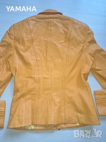 Escada  Дамско  Яке  S.   ЕСТЕСТВЕНА КОЖА , снимка 3 - Якета - 42180354