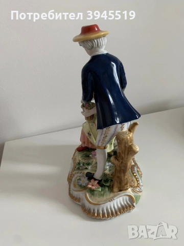 Meissen/Майсън порцеланова фигура, снимка 4 - Колекции - 53666726