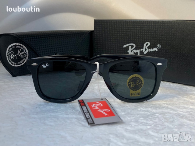 Ray-Ban RB2140 Wayfarer Рей Бан мъжки слънчеви очила унисекс, снимка 5 - Слънчеви и диоптрични очила - 36313740