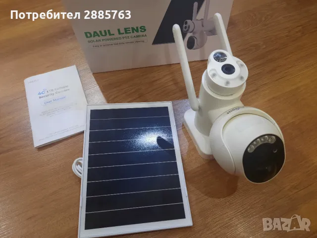 4G соларна двойна камера, снимка 8 - Комплекти за видеонаблюдение - 48383907