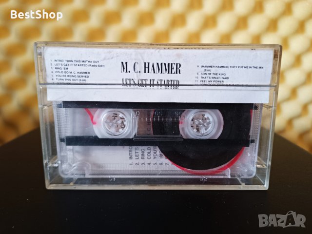 M.C. Hammer - Let's get it started, снимка 2 - Аудио касети - 39356058