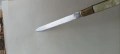 Стар бъкгарски голям 25,5 см. разгънат джобен нож ножче като нов, снимка 7