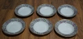 6 Стари порцеланови дълбоки чинии Български Порцелан Изида Кашмир, снимка 1