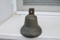 Стара месингова камбана със сребро , снимка 1