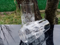 Моника Ромб - кристален сервиз за вода - НОВ !, снимка 5