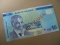 10 долара Намибия 2015 SPECIMEN