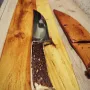 Ловен нож много масивен с дръжка от рог на Елен. Нов!, снимка 2