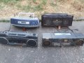 Стари ретро касетофони радиа Hitachi Sharp Panasonic