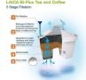 Нова Електрическа кана с воден филтър LAICA ISEO 1,5л за кафе чай кухня, снимка 6