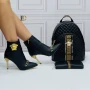 дамски боти на ток versace fendi, снимка 11