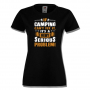 Дамска тениска If Camping Can't Fix It,Изненада,Подарък,Поход,Връх,Хижа, снимка 6