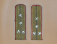 Строеви офицерски пагони капитан от Строителни войски, снимка 1