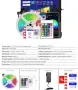 RGB LED лента 5050, 5 метра, дистанционно управление, Music Sync цвета, APP контрол, 5 метра, снимка 5