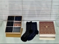 6 чифта чорапи в кутия louis vuitton Tommy Hilfiger Burberry , снимка 1