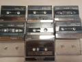 Лот от 7 бр TDK SA-X60/90 хромни аудио касети, снимка 1