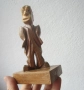 Дървена фигура, дърворезба, човек, дървен боздуган, снимка 8