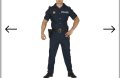 Мъжки полицейски костюм за партита 