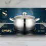 SwissGold Emmie Тенджера 2.0L с капак, SG-19032, снимка 4
