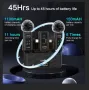 Нов 3 в 1 безжичен микрофон – iPhone/Android/Камера, 45ч батерия, влог, снимка 2
