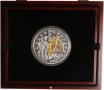50 евро Френска Позлатена Сребърна монета 2003 1кг , снимка 2